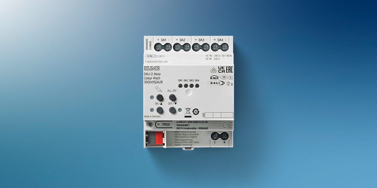 KNX DALI 2 Gateway Colour bei Richard Steigenberger Elektrotechnik GmbH in Wolfratshausen